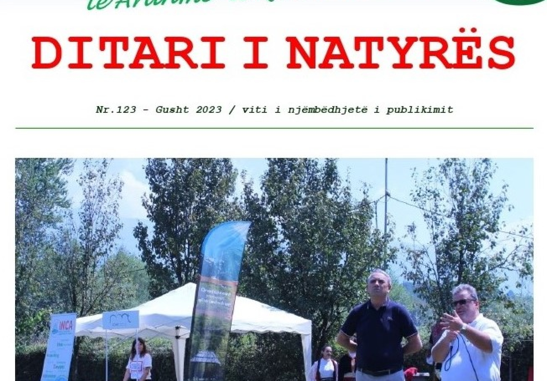 Ditari Natyrës nr.123 - Gusht 2023